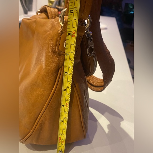 Tan Marc by Marc Jacobs Totally Turnlock Natasha Lambskin/cow leather crossbody - Picture 12 of 16
